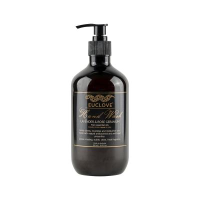 Euclove Hand Wash Lavender And Rose Geranium Pump 500ml