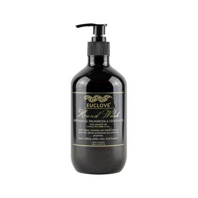 Euclove Hand Wash Lemongrass, Palmarosa Cedarwood Pump 500ml