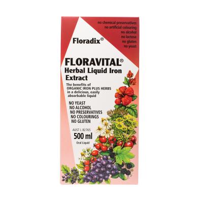 Floradix (by Salus) Floravital (liquid Iron Plus) Oral Liquid 500ml