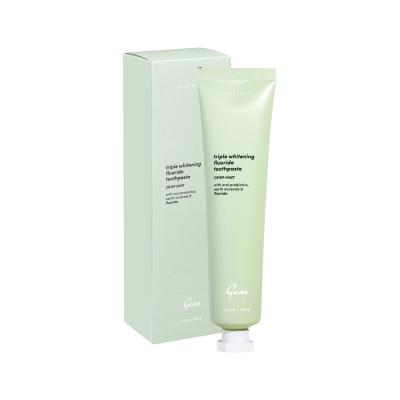 Gem Toothpaste Whitening Fluoride Crisp Mint 100g