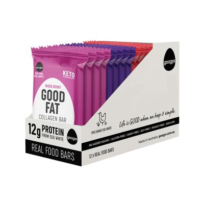 Googys Good Fat Collagen Bar Mixed 45g X 12 Display