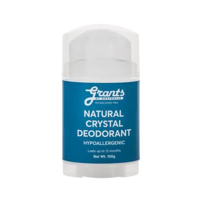 Grants Deodorant Crystal Stick Natural 100g