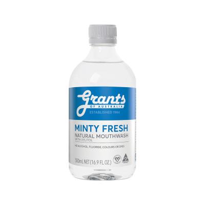 Grants Mouthwash Minty Fresh (alcohol Free) 500ml