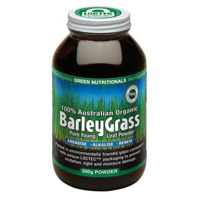 Green Nutritionals Org Aust Barleygrass Powder 200g
