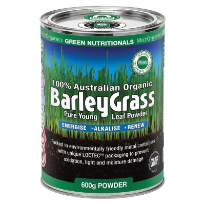 Green Nutritionals Org Aust Barleygrass Pwd 600g
