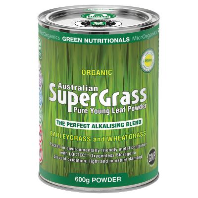 Green Nutritionals Org Aust Supergrass Powder 600g
