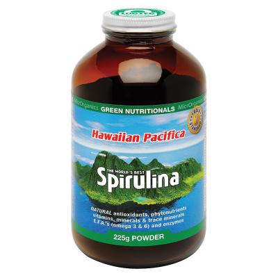 Green Nutritionals Spirulina Hawaiian Pacifica Powder 225g