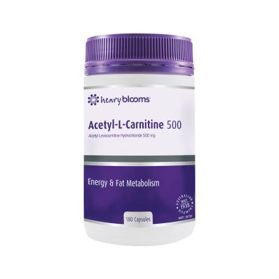 H.blooms Acetyl L Carnitine 500 180c