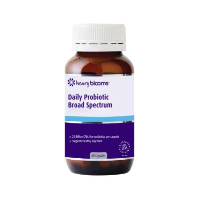H.blooms Daily Probiotic Broad Spectrum 60c