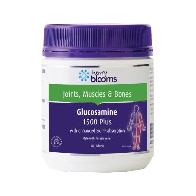 H.blooms Glucosamine 1500 Plus 180t