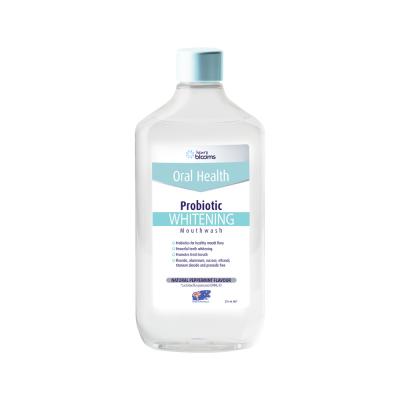 H.blooms Oral Health Probiotic Mouthwash White Pmint 375ml
