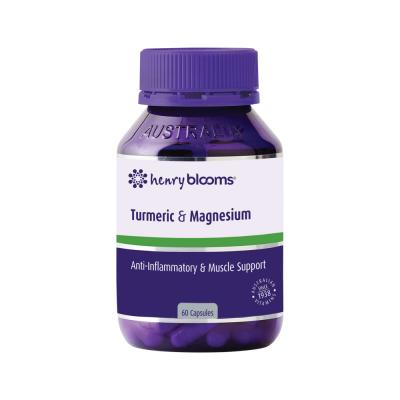 H.blooms Turmeric And Magnesium 60c