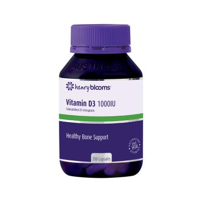 H.blooms Vitamin D3 1000 Iu 200c