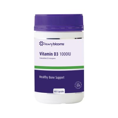 H.blooms Vitamin D3 1000 Iu 400c