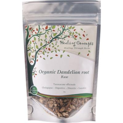 Healing Concepts Org Tea Dandelion Root Raw 50g
