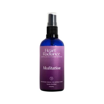 Heart Radiance Aust Wild Flow Ess Meditation Mist 100ml