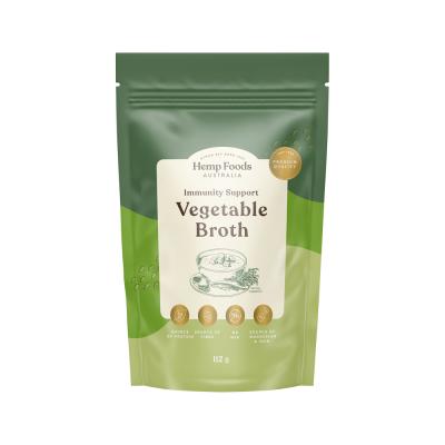 Hemp Foods Aust Broth Vegetable Immunity Supp 112g