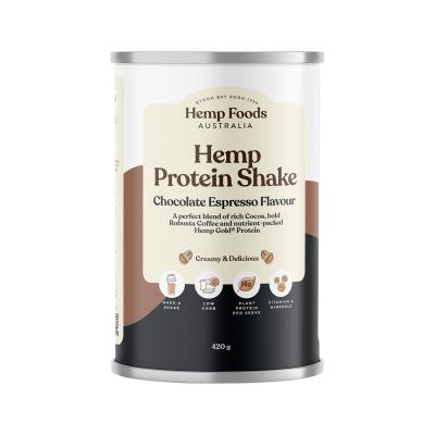 Hemp Foods Aust Hemp Protein Shake Choc Espresso 420g