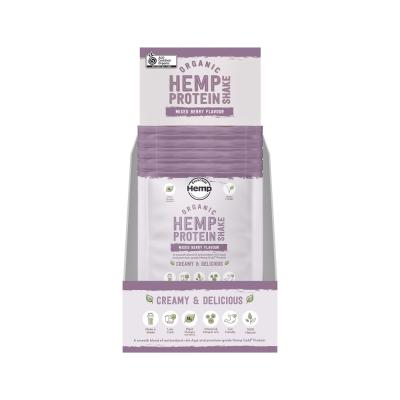 Hemp Foods Aust Org Hemp Protein Shake Berry 35g X 7
