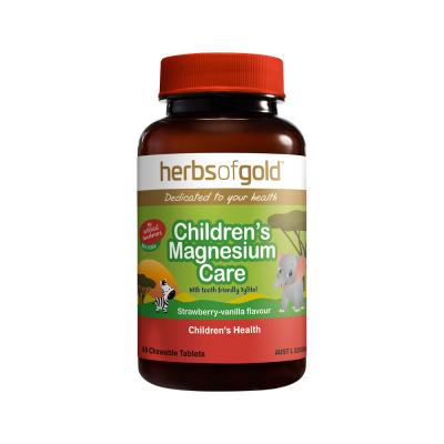 Herbs Of Gold Children's Magnesium Care Chewable 60t