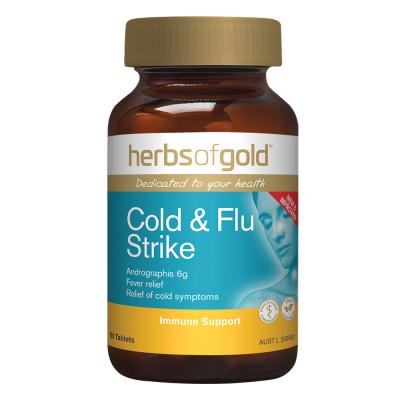 Herbs Of Gold Cold And Flu Strike 60t