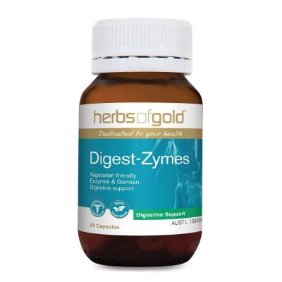 Herbs Of Gold Digest-zymes 60vc