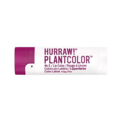 Hurraw! Org Lip Colour Plantcolour No3 4.8g