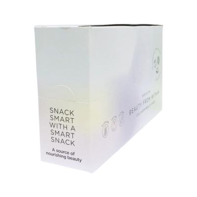 IQ.N Intelligent Nutrition Marine Collagen Beauty Bar (Skin Glow) Blueberry + Rose + Pistachio 45g x 10 Display
