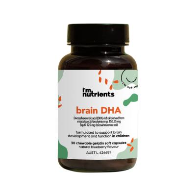 Im Nutrients Brain Dha Chewable 60c