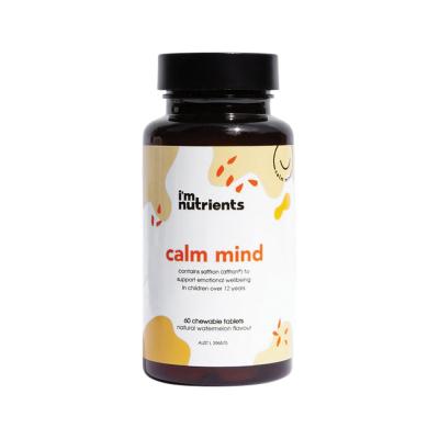 Im Nutrients Calm Mind Chewable (watermelon) 60t