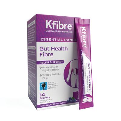 Kfibre Essential Gut Health Fibre Natural Berry Sachets 2.2g X 14 Pack  Sell Through