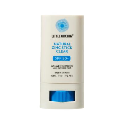 Little Urchin Natural Sunscrn Zinc Stick Clear Spf 50+ 20g