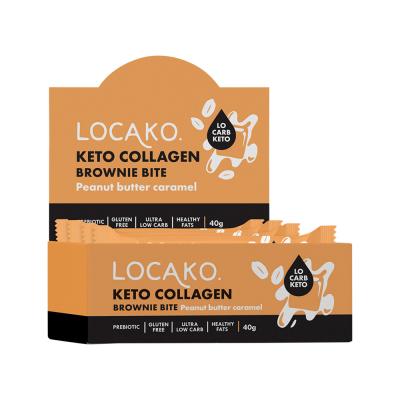 Locako Brownie Bite Peanut Butter Caramel 40g X 15