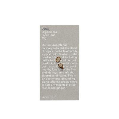 Love Tea Organic Detox Tea Loose Leaf 75g