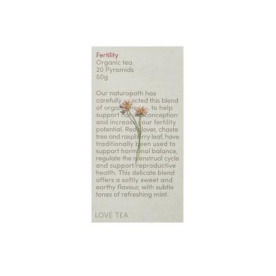 Love Tea Organic Fertility X 20 Pyramids