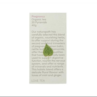 Love Tea Organic Pregnancy X 20 Pyramids