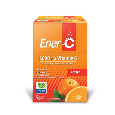 Martin Pleasance Ener C Vit C Orange Sachet 8.7g X 12 Pk
