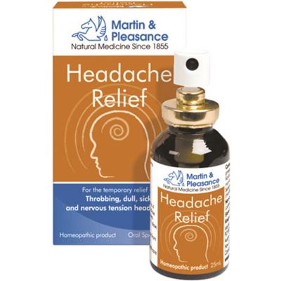 Martin Pleasance Homeo Complex Headache Relief Spray 25ml