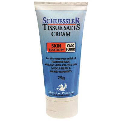 Martin Pleas Tissue Salts Calc Fluor Skin Elasticity Crm 75g