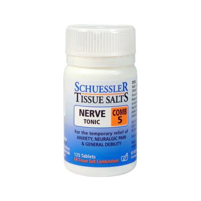 Martin Pleasance Tissue Salts Comb 5 (nerve Tonic) 125t