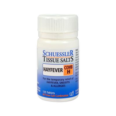 Martin Pleasance Tissue Salts Comb H (hayfever) 125t