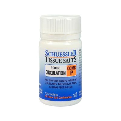 Martin Pleasance Tissue Salts Comb P (poor Circulation) 125t
