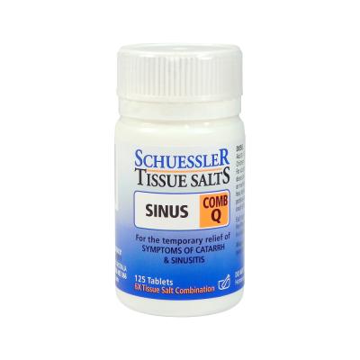 Martin & Pleasance Schuessler Tissue Salts Comb Q (sinus) 125t