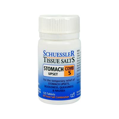 Martin Pleasance Tissue Salts Comb S (stomach Upset) 125t