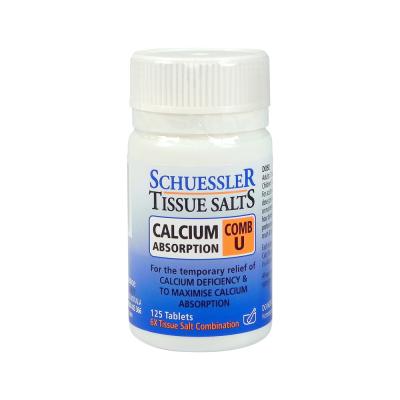 Martin Pleasance Tissue Salts Comb U Calcium Absorption 125t