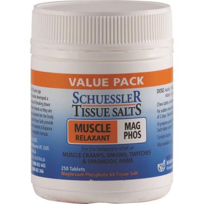 Martin & Pleasance Schuessler Tissue Salts Mag Phos (muscle Relaxant) 250t