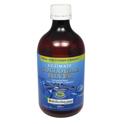 Medicines Nature Ultim Colloid Silv Prac Strgth 100ppm 500ml