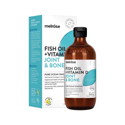 Melrose Fish Oil+vit D 500ml