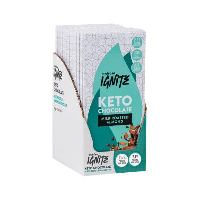Melrose Ignite Keto Chocolate Milk Roasted Almond 100g X 12