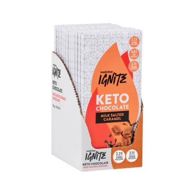 Melrose Ignite Keto Chocolate Milk Salted Caramel 100g X 12
